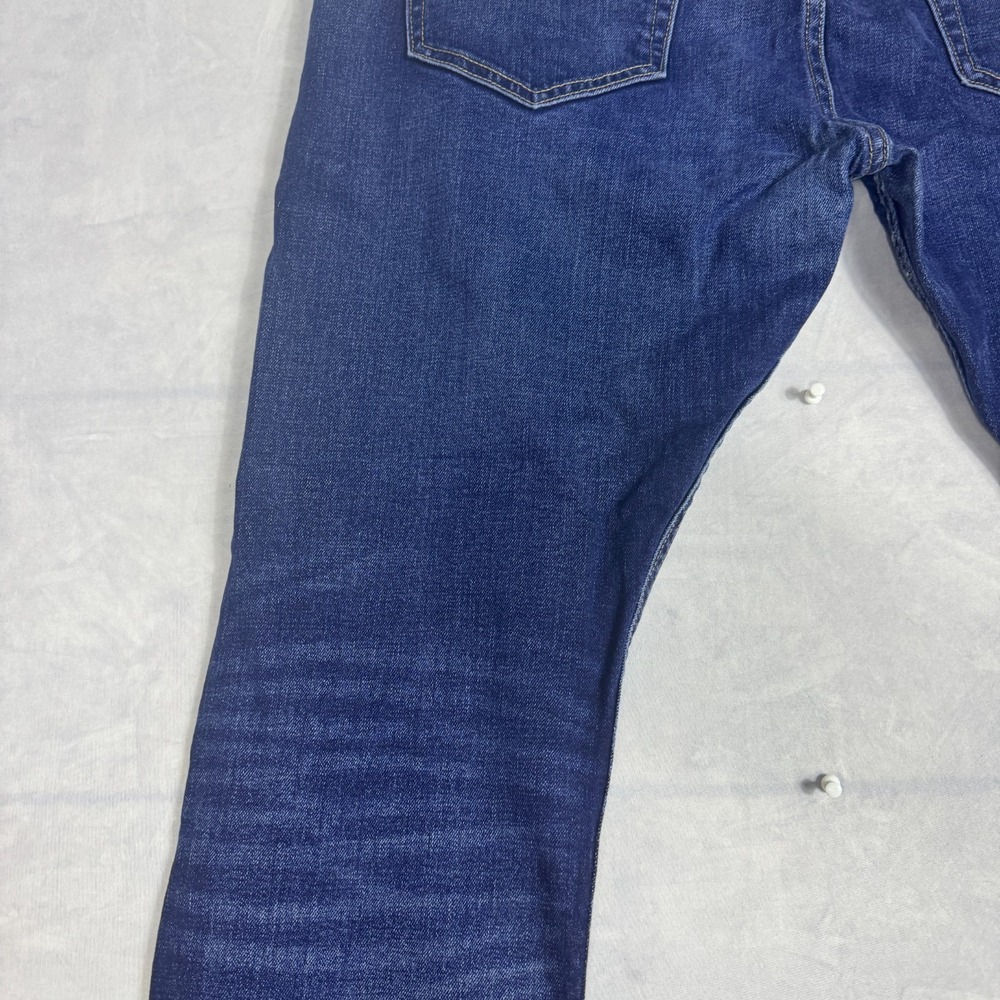 Levi's 512 Mens Tapered Leg Jeans Blue Denim Five Pockets Slim Fit‎ Size W38 L30 - Picture 7 of 16